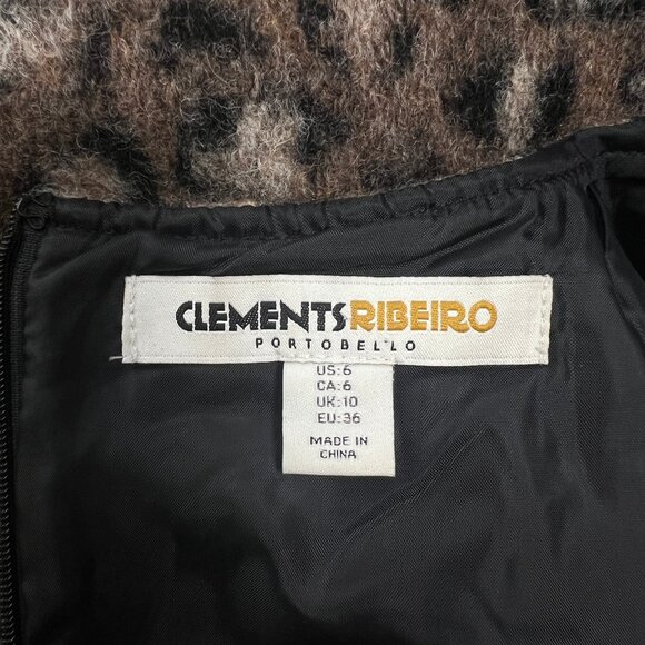 Vintage Cheetah Leopard Animal Print Wool Mini Dress 90s Y2K Mob Boss Wife Sexy - Picture 4 of 7